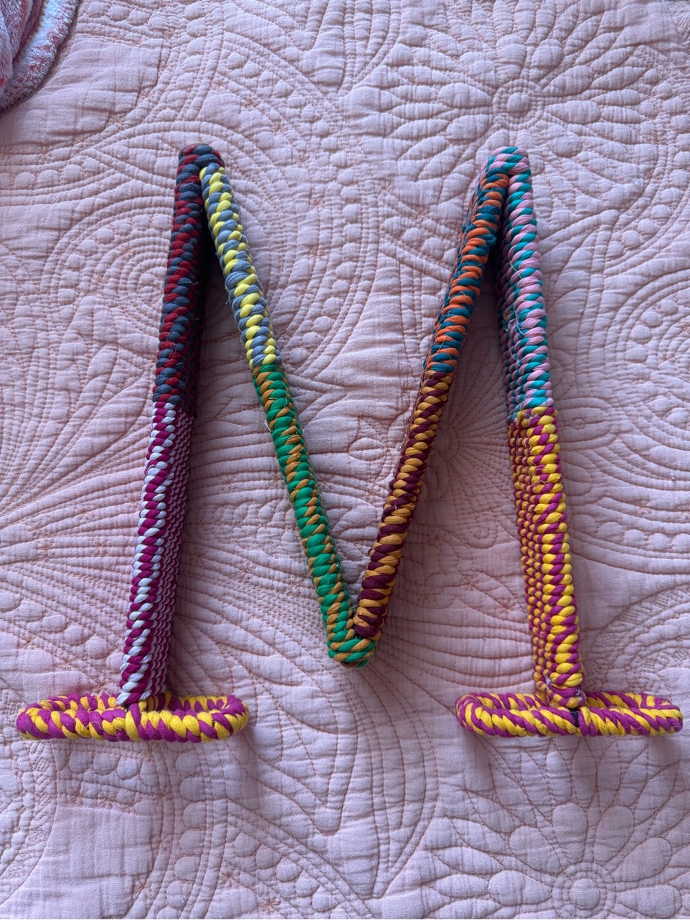 Colorful Decorative Letter M